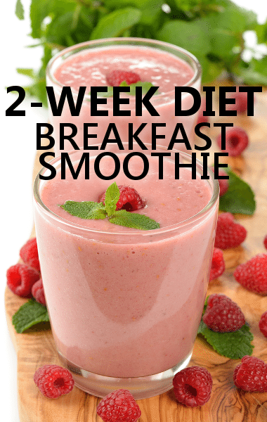 Dr Oz: 2-Week Weight Loss Diet Food Plan &amp; Breakfast Smoothie Recipe