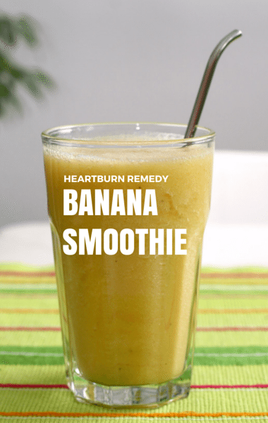 Dr. Oz: Heartburn Banana Smoothie Recipe